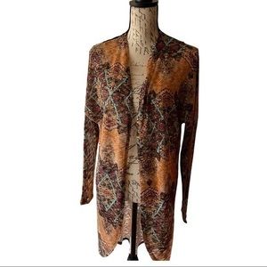 Xhileration Bohemian Style Kimono Size L
